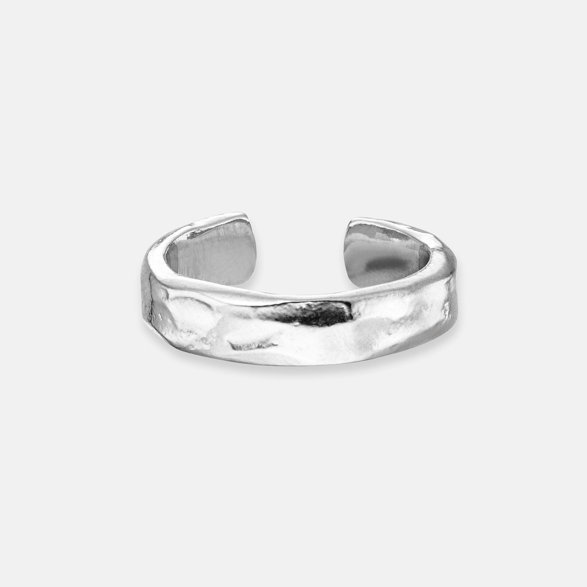 K12 - 925 SILVER ADJUSTABLE RING - 5MM