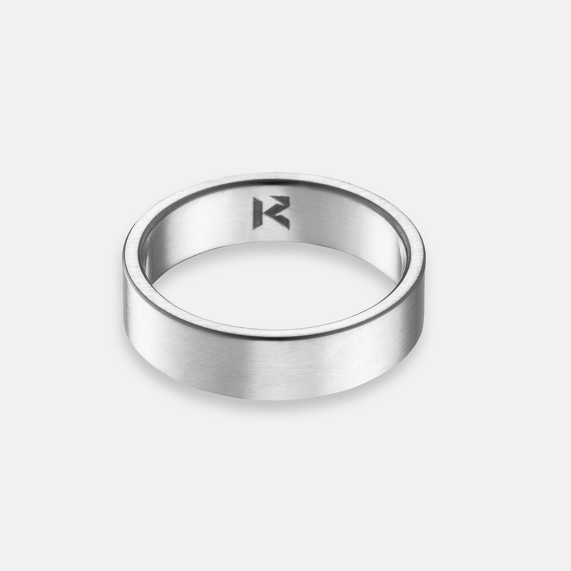 K12 - SILVER STEEL RING - 50