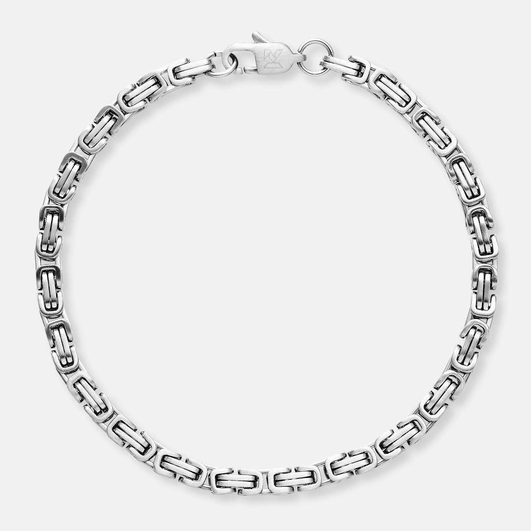 K12 - SILVER KING BRACELET - 4,2MM