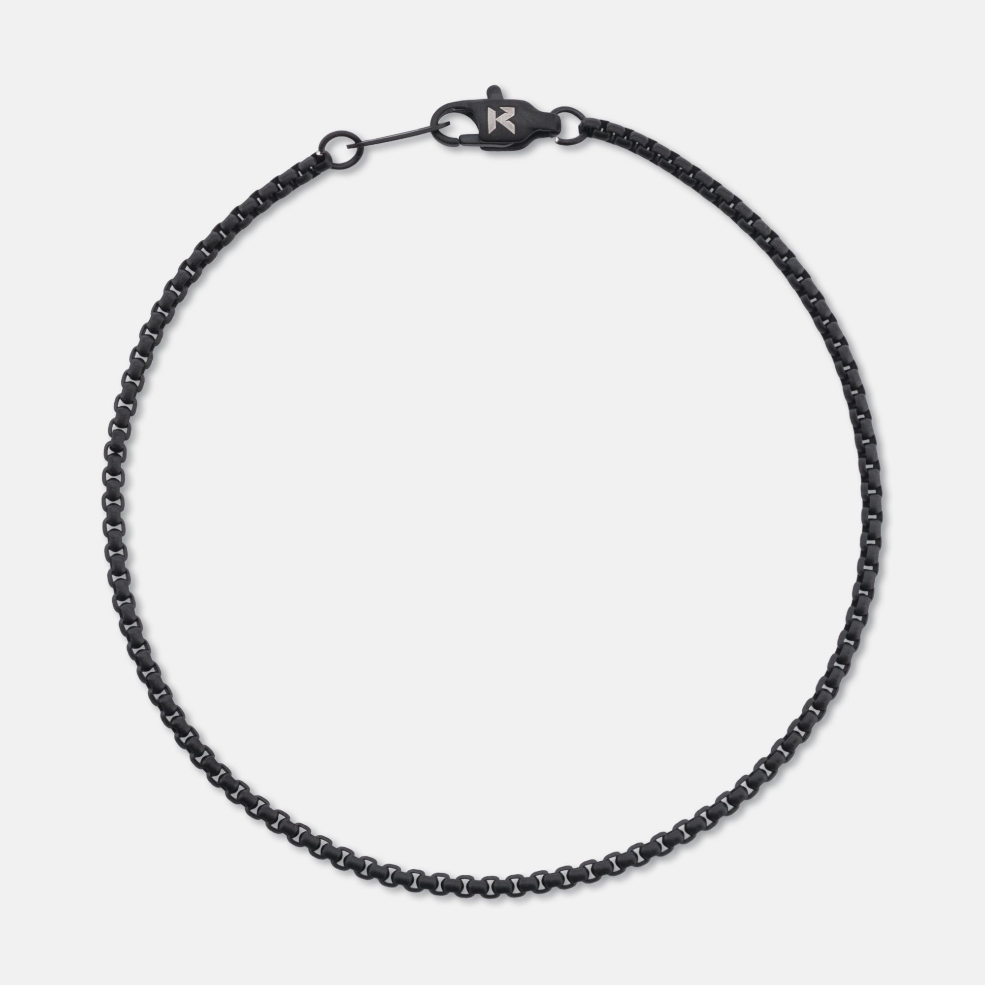 K12 - Black Box Bracelet - 2MM