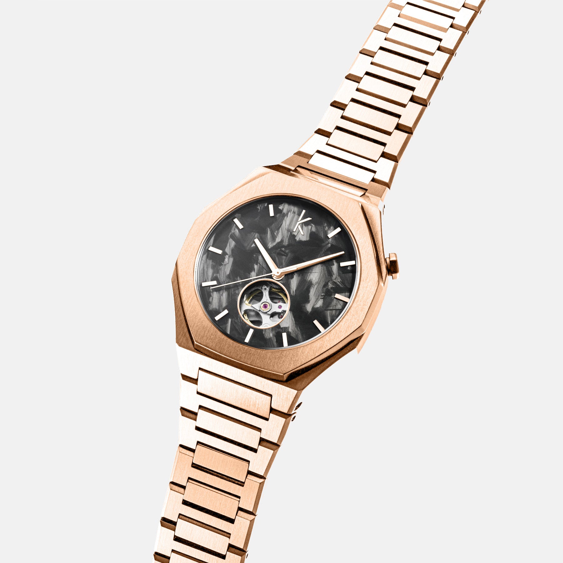 KOHLENSTOFF 12 - 721 - ROSE GOLD AUTOMATIC