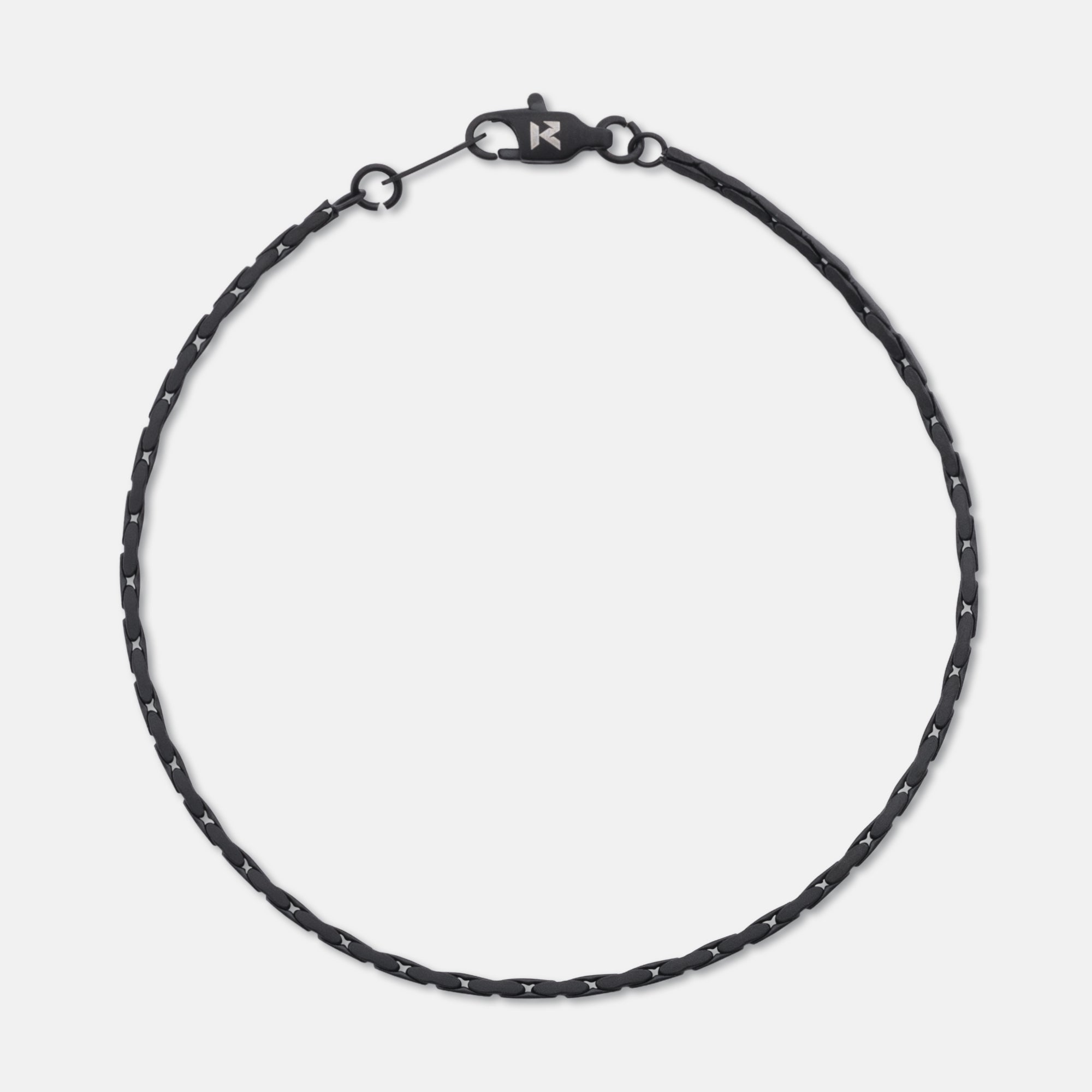 K12 - Black Wire Bracelet - 1.4MM