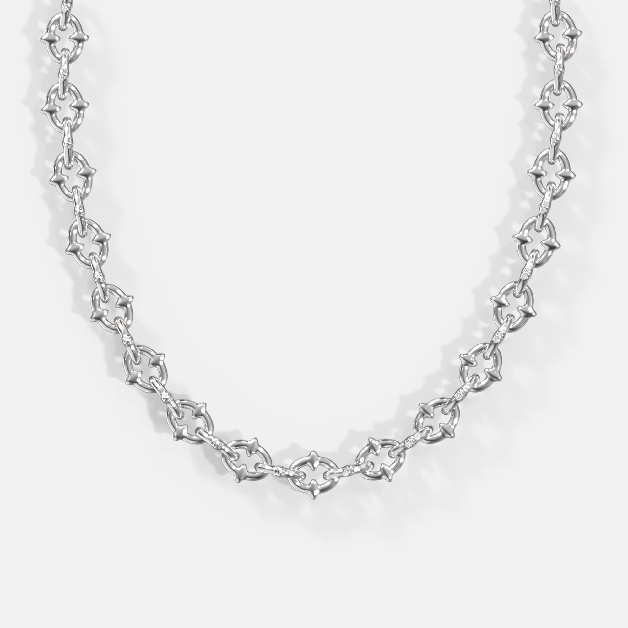 K12 - SILVER THORN CHAIN - 9MM