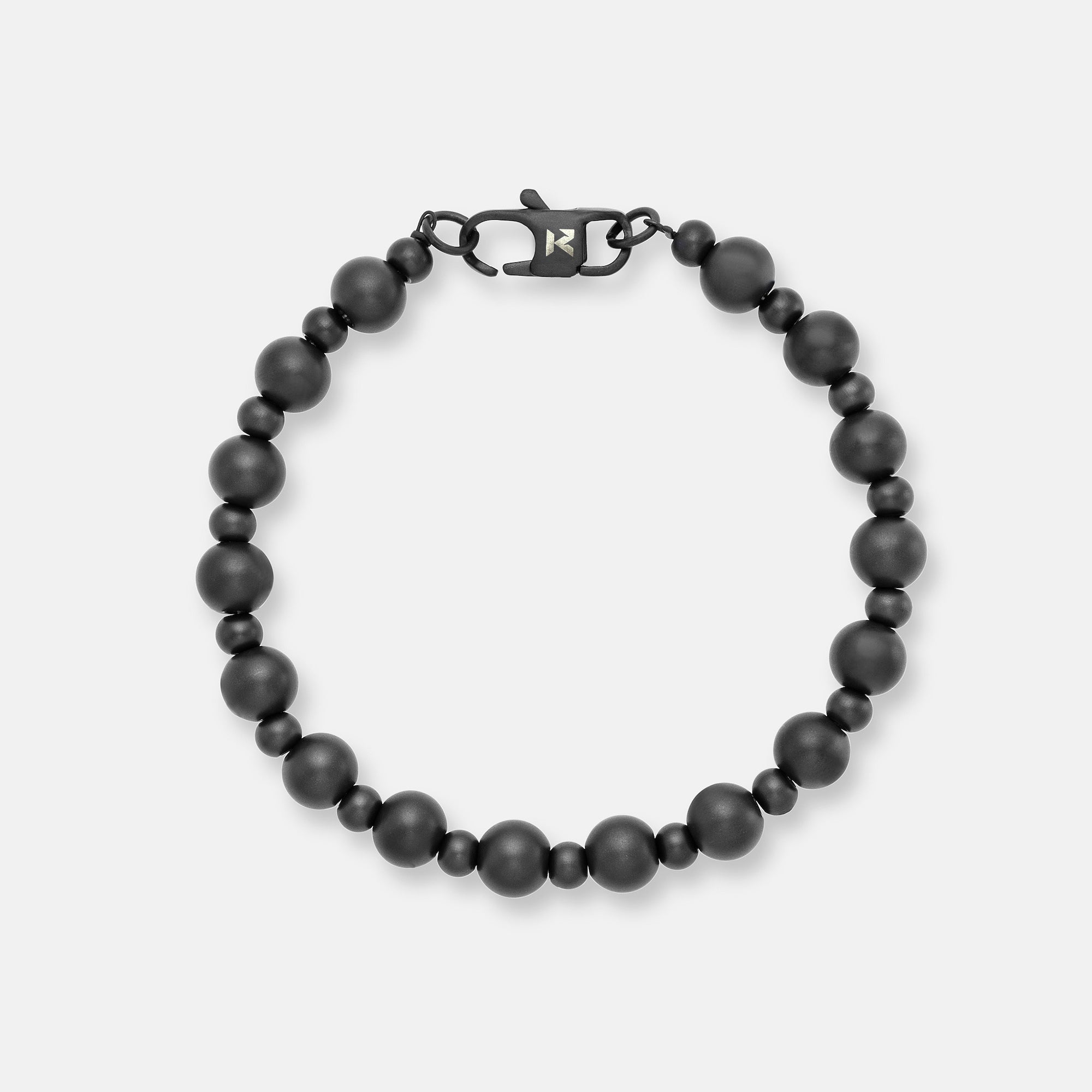 K12 - BRACELET PERLES NOIRES