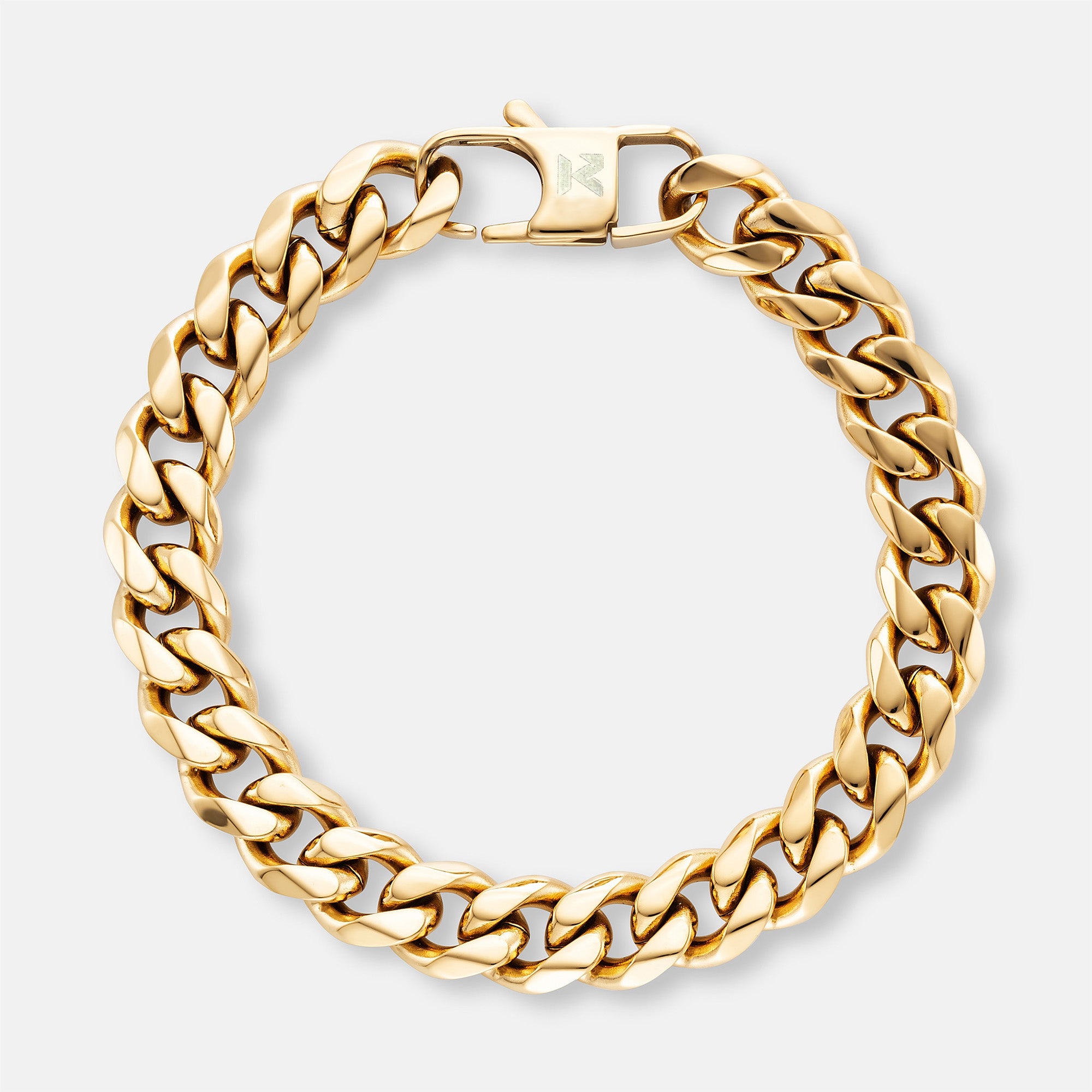 K12 - GOLD CUBAN BRACELET - 10,5MM