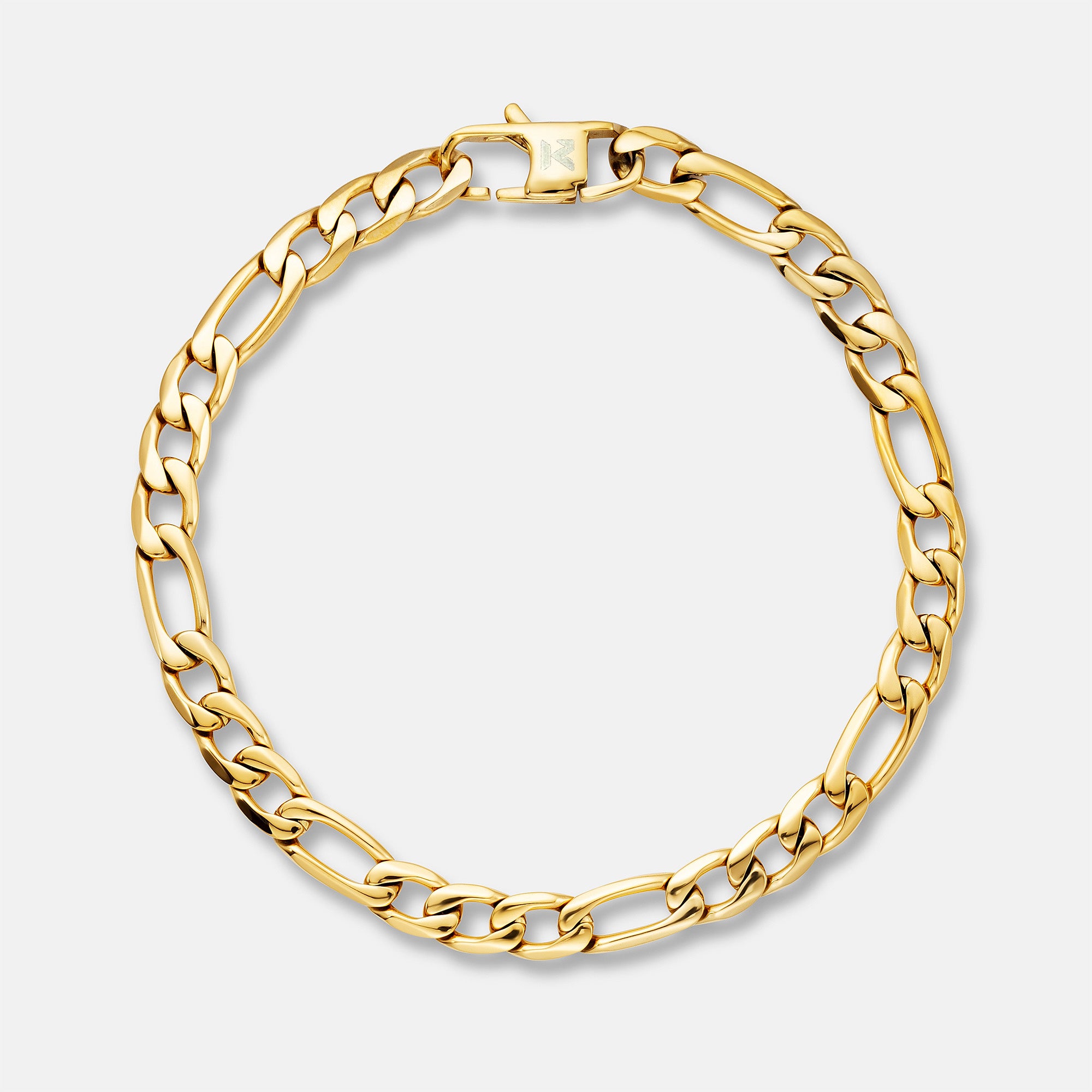 K12 - GOLD FIGARO BRACELET