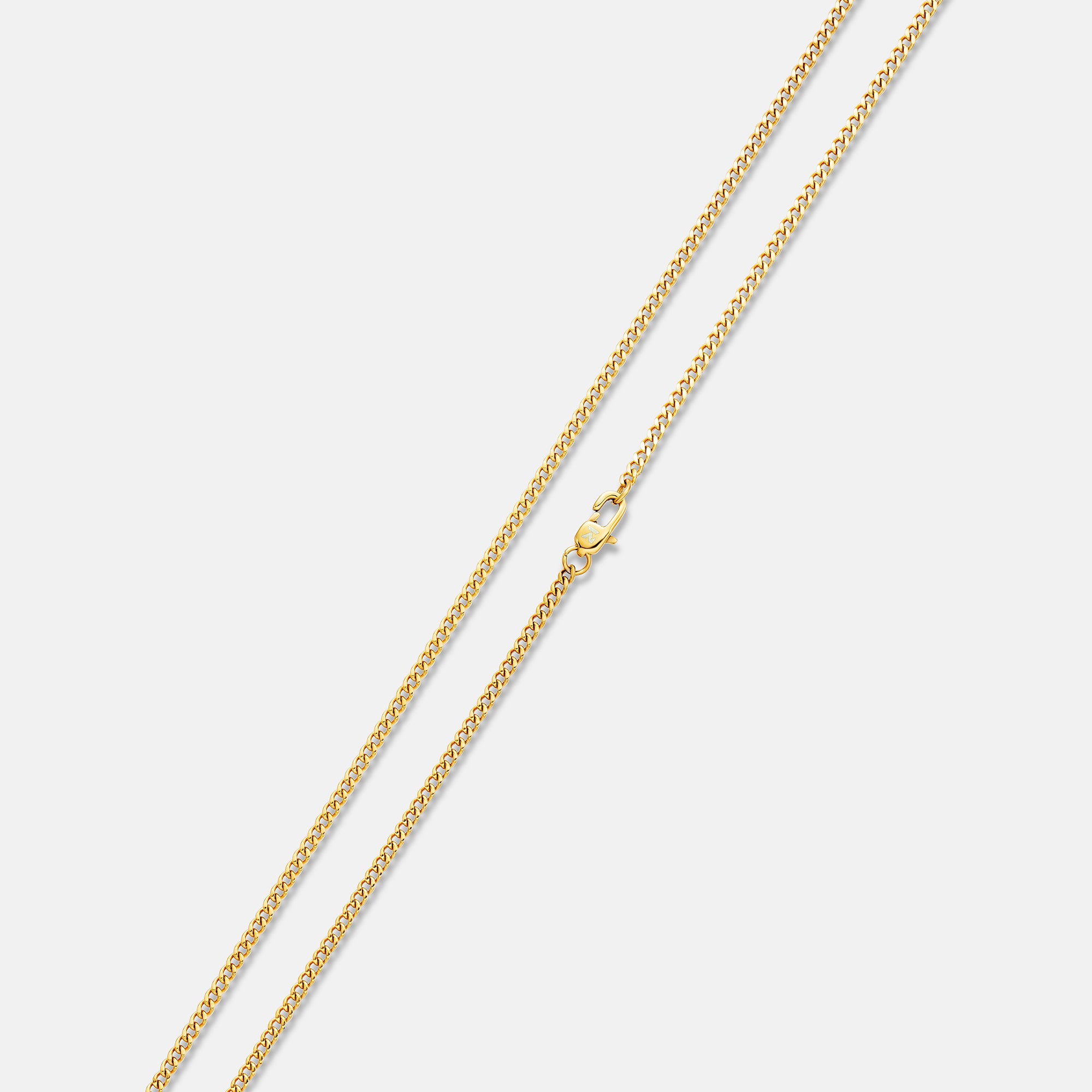 K12 - GOLD CUBAN CHAIN - 2MM