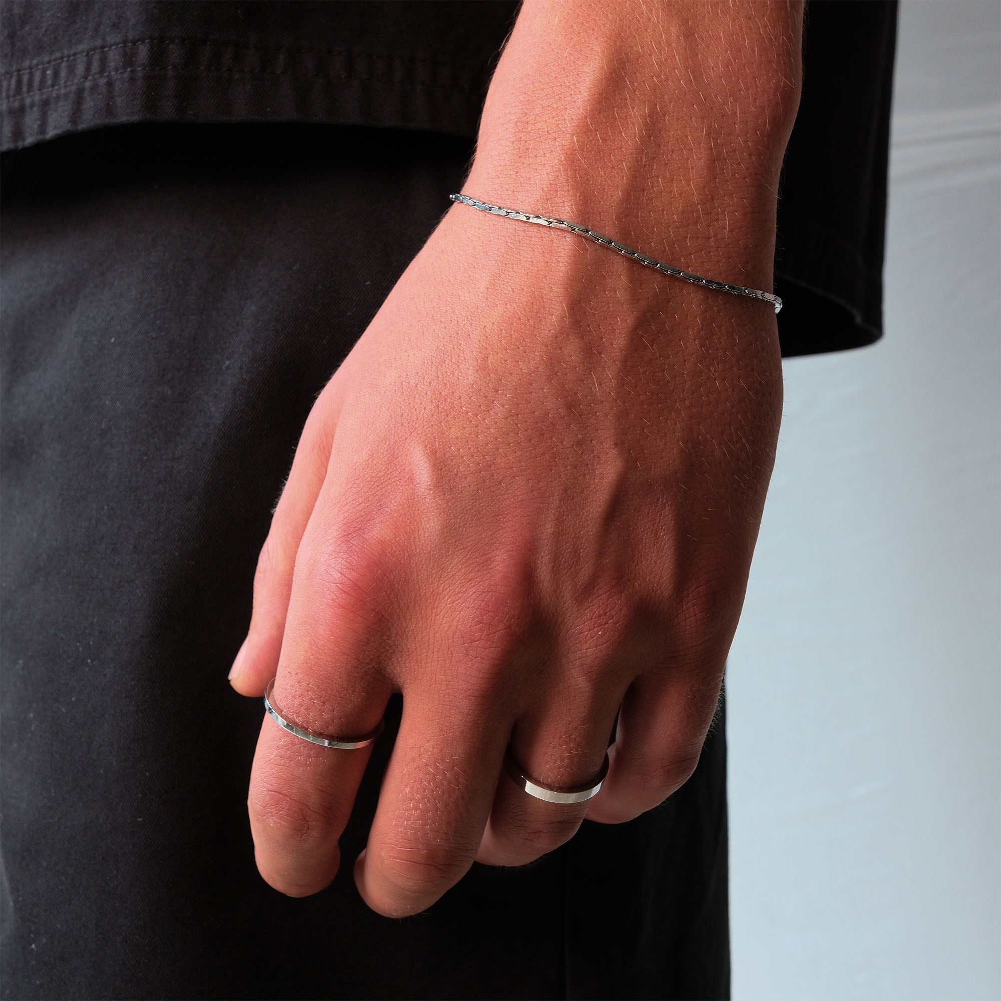 K12 - Silver Wire Bracelet - 1.4MM